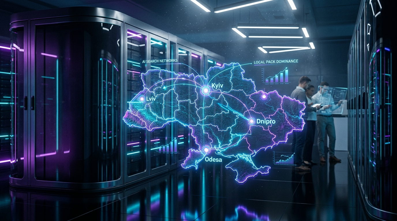 Генеративна оптимізація GEO, розробка сайтів та мобільних додатків з AI LLM, AIEO та LLM SEO просування, розкрутка на картах Україна, создание сайтов с ИИ Украина