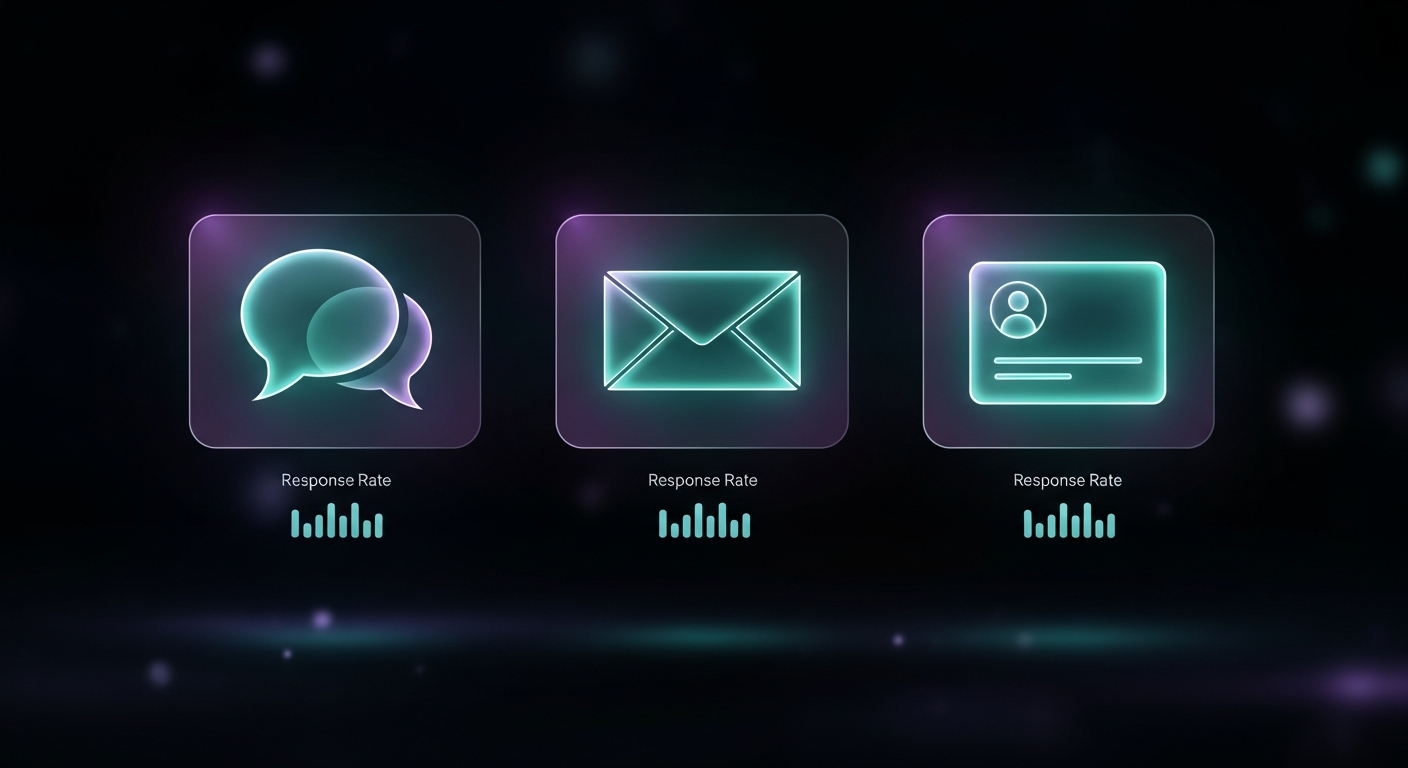 Порівняння Telegram, email і LinkedIn для AI-аутрічу в B2B